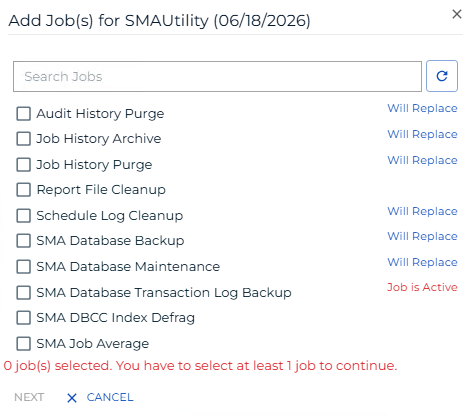 Searching and Selecting Jobs