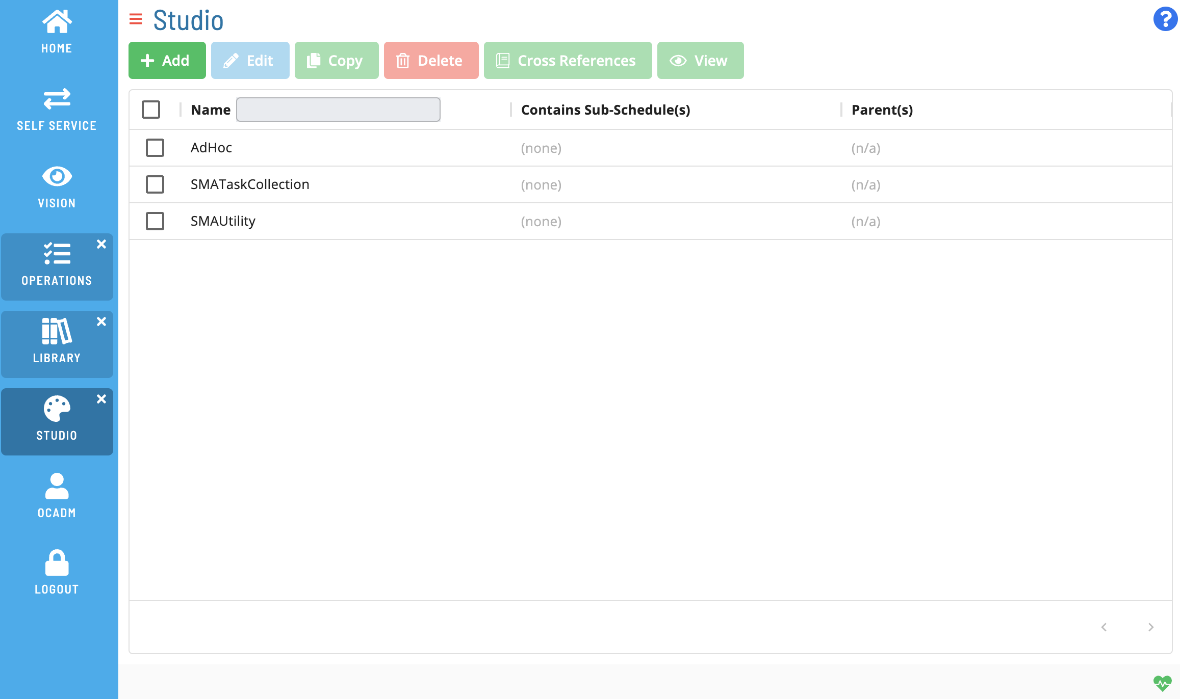 Managing master schedules