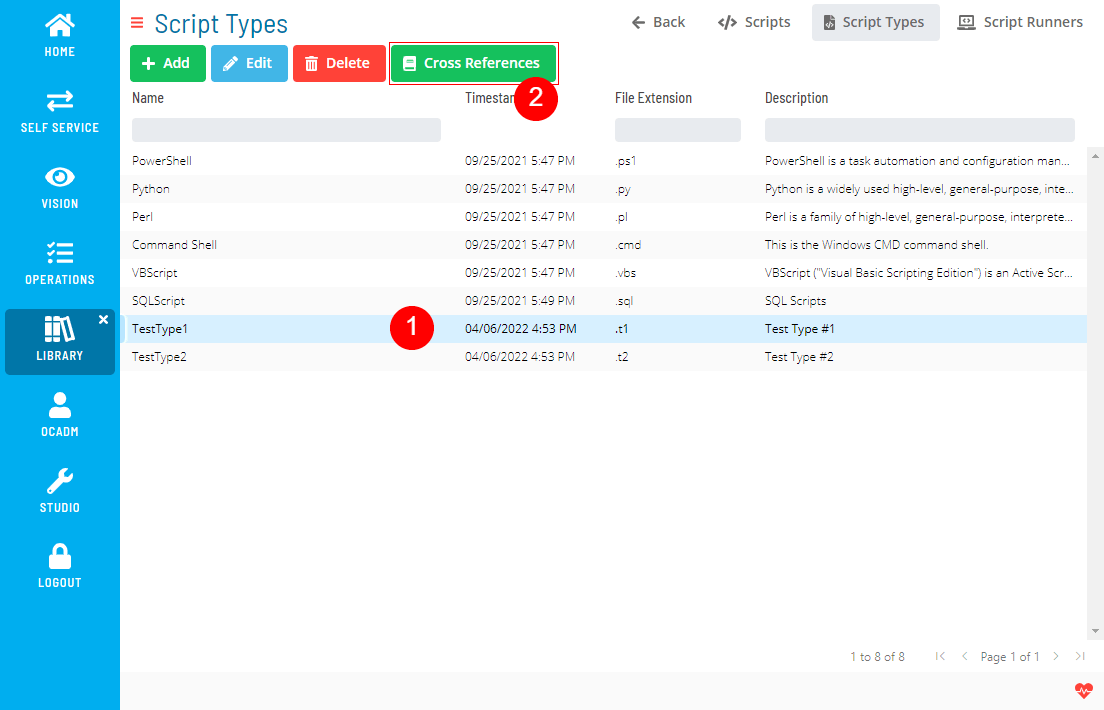 Managing Script Types | Help