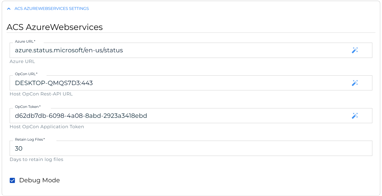Defining a Connection