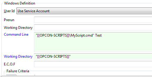 OpCon Job Master (Details)