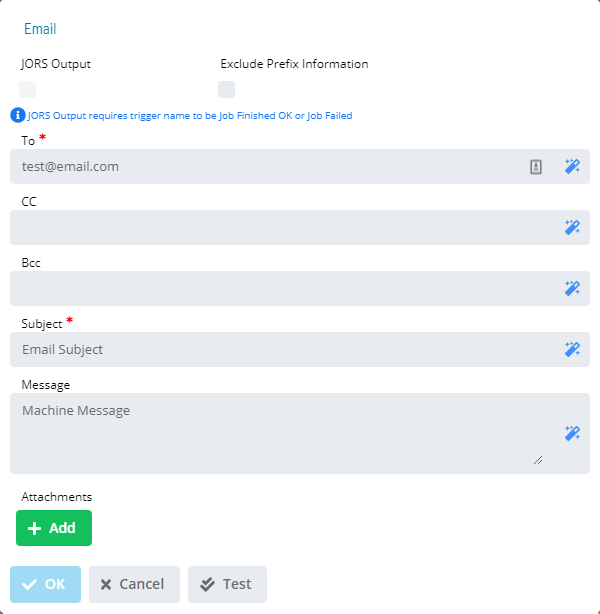 Email Notification