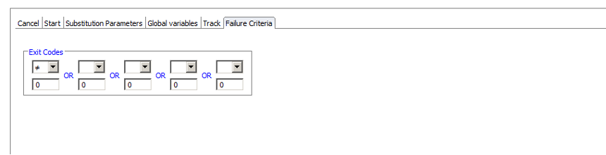 Failure Criteria