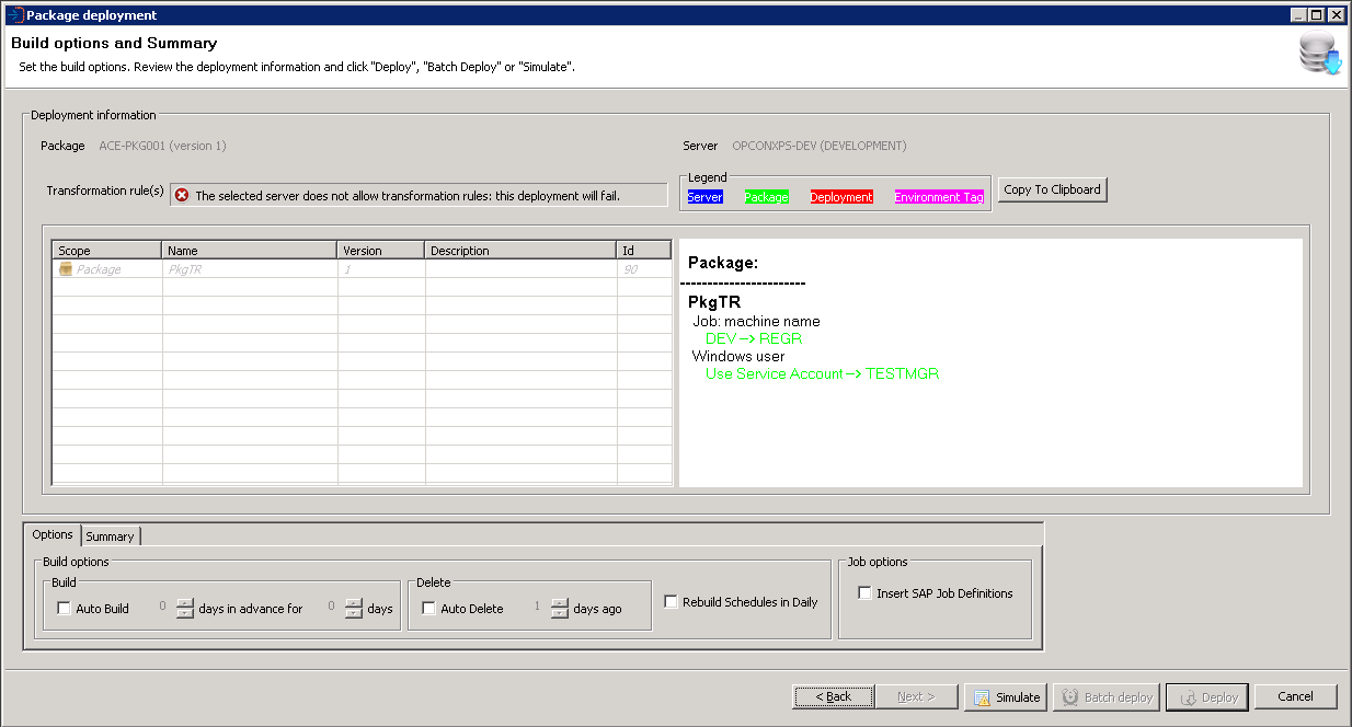 Package Deployment