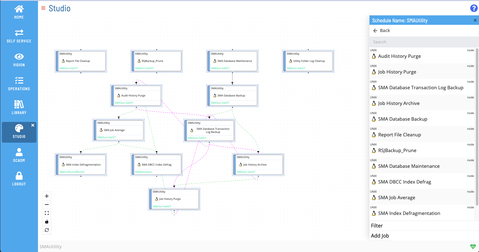 Studio View in Solution Manager