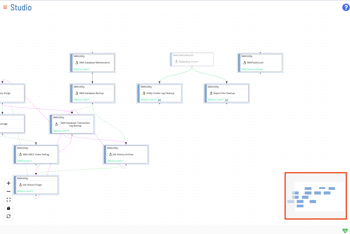 Studio View Mini-Map