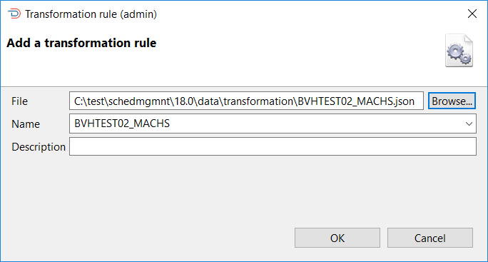 Transformation Rules Import Image