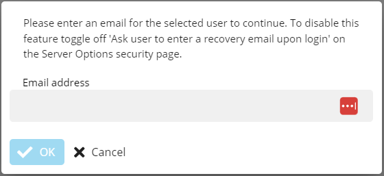 Email Dialog